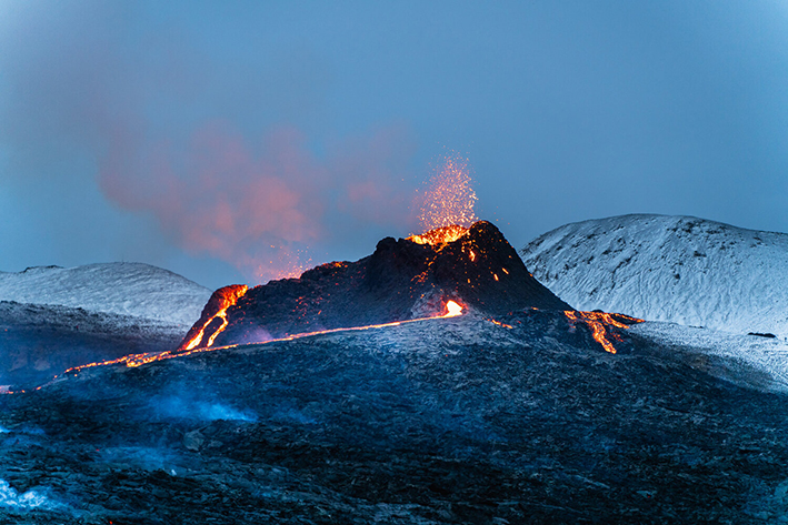 Iceland Volcano Eruption Mount Fagradalsfjall 2021