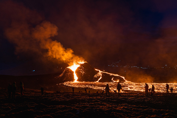 Iceland Volcano Eruption Mount Fagradalsfjall 2021