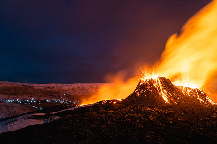 Iceland Volcano Eruption Mount Fagradalsfjall 2021