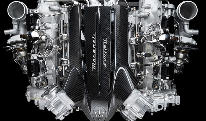 Maserati Nettuno Engine with F1 technology