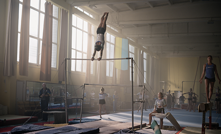 Anastasia Budiashkiva stars in Olga Gymnast film directed by Elie Grappe