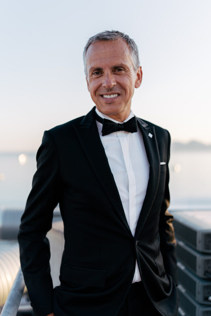Portrait Yann Gillet manager Hotel Martinez Cannes