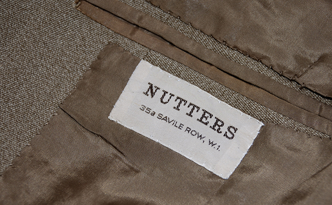 Nutters Suit Label savile row