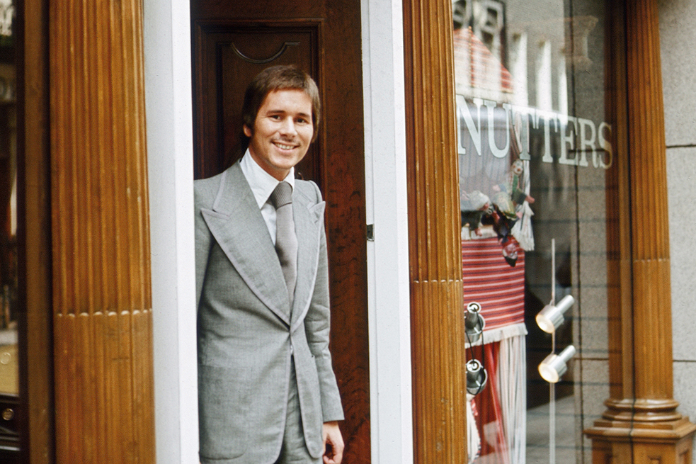 Tommy Nutter at Nutters Savile Row Hebbonair