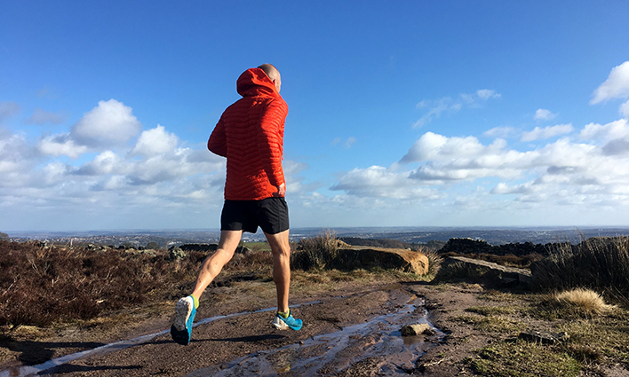 running in the peak district