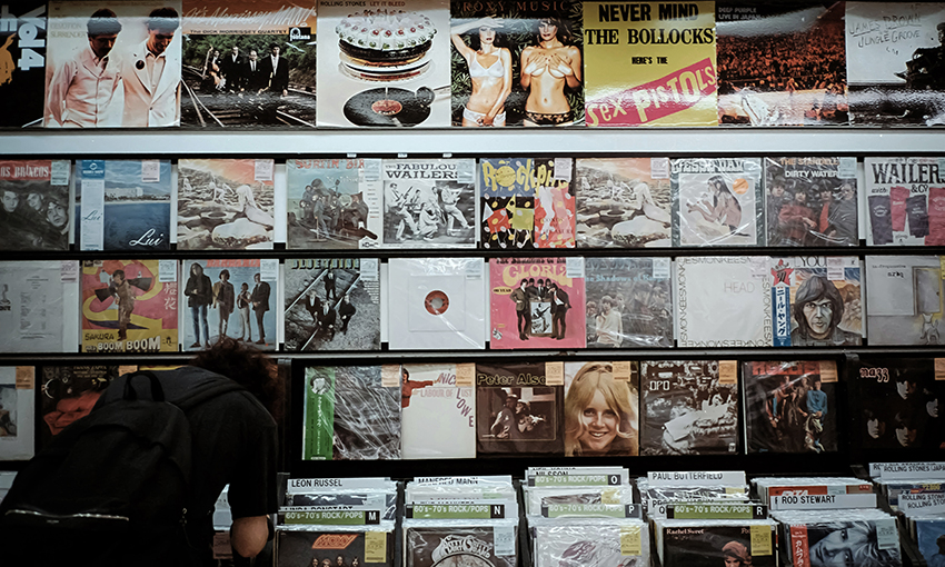 record shop