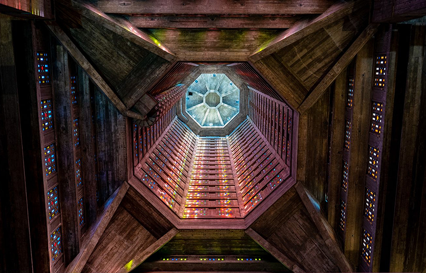 Inside the church of Saint-Joseph